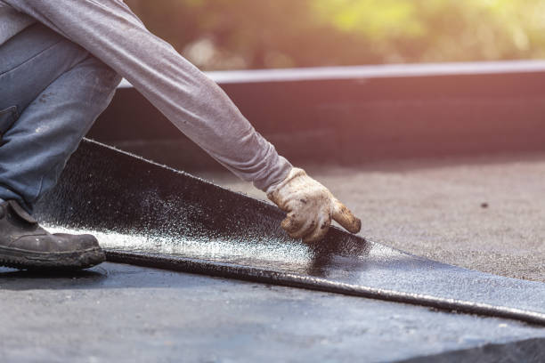 Professional Emergency Waterproofing technician working in Ridgefield, NJ
